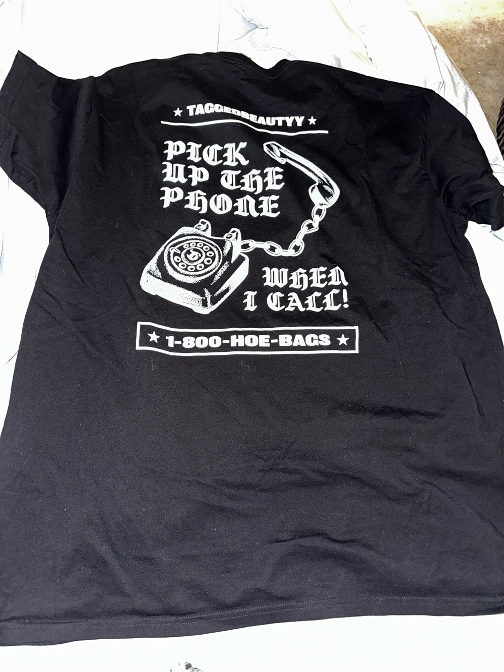Taggedbeauty merch graphic tshirt plus size 3X
You can no longer buy from her an